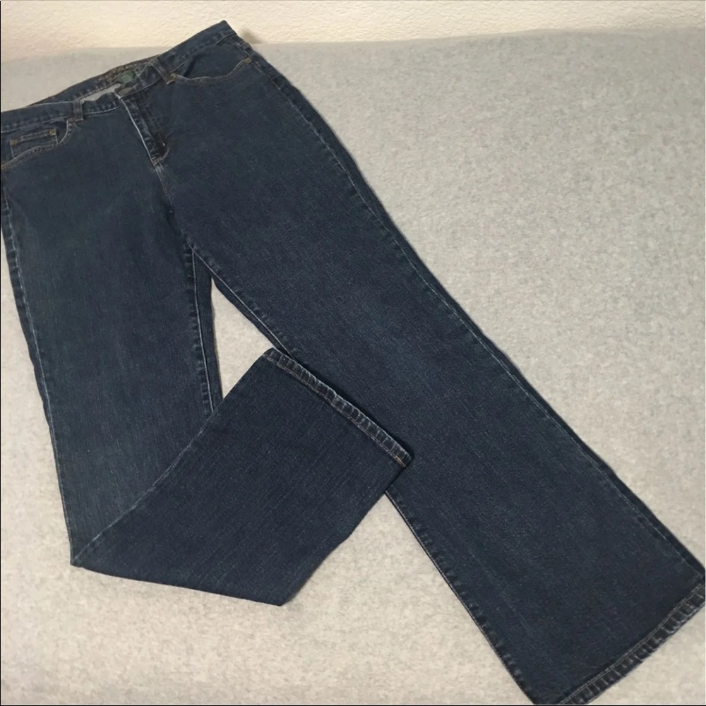 Vintage Lauren Ralph Lauren Clasic Bootcut Jeans Womens Size 10 Western Cowgirl